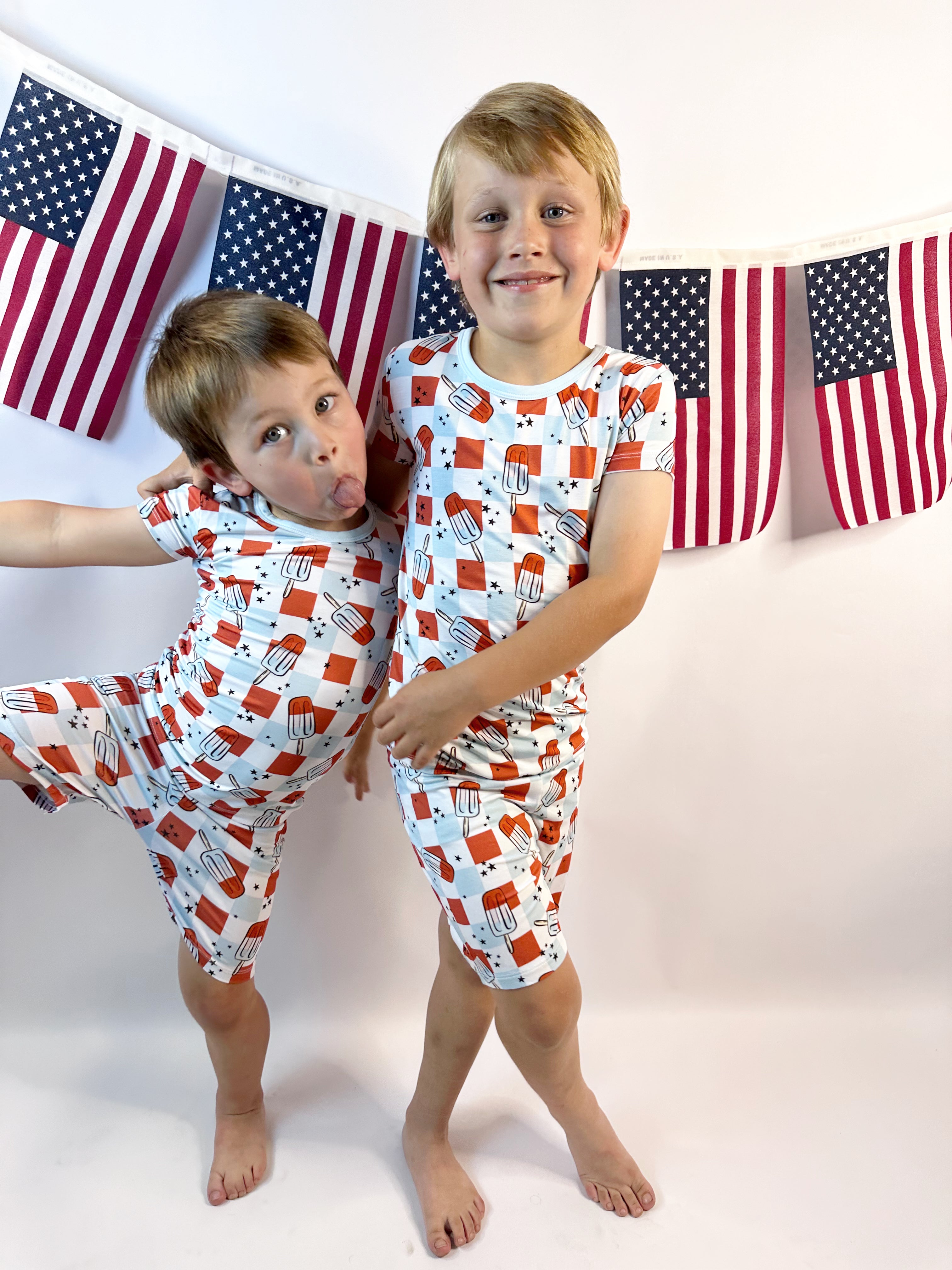 4th of july kids pajamas sale