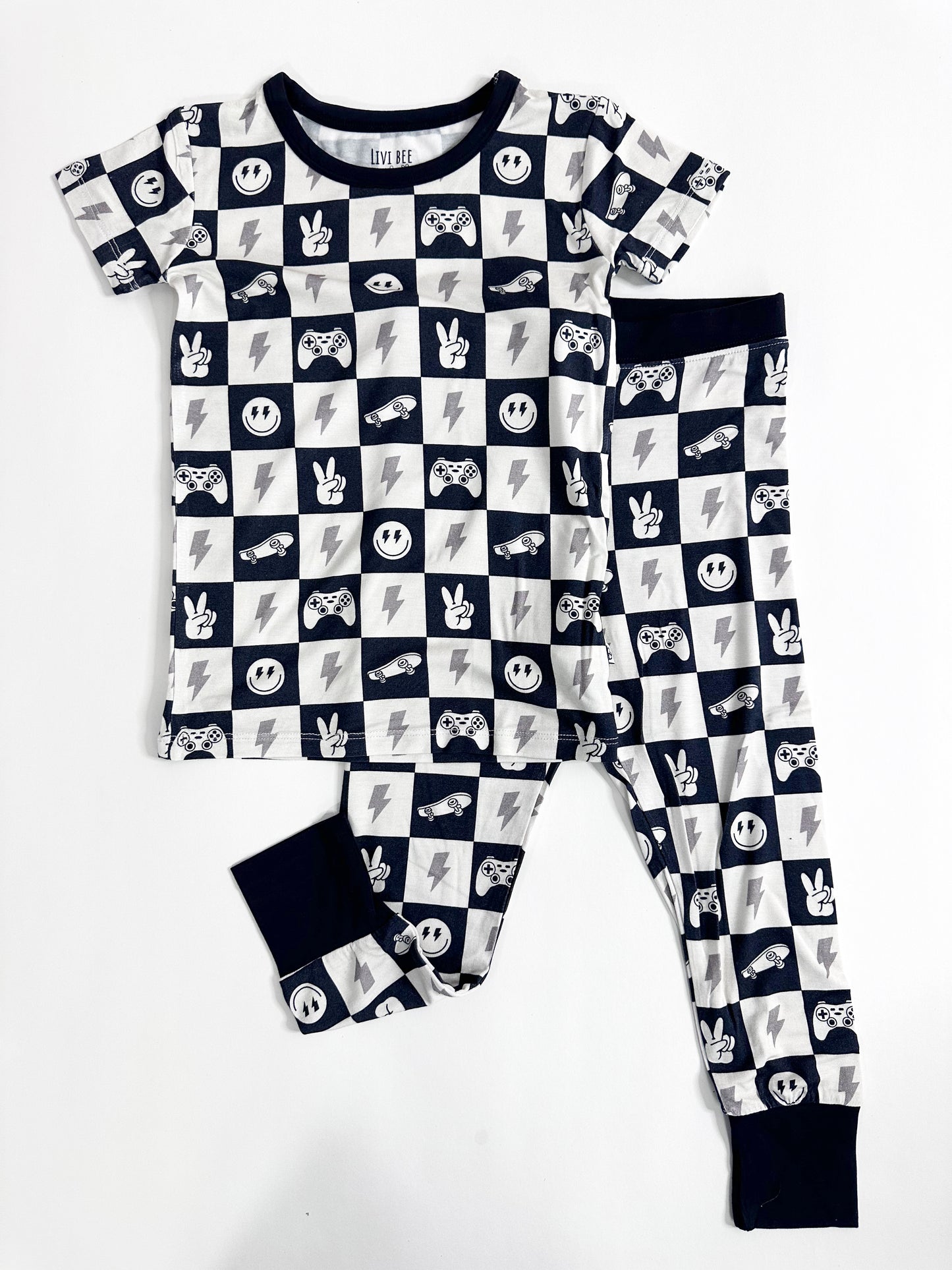 Little Gamer 2 Piece Pajama Set